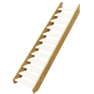 EziTimber EziStep Stringers For 12 Treads – H3 Treated Pine