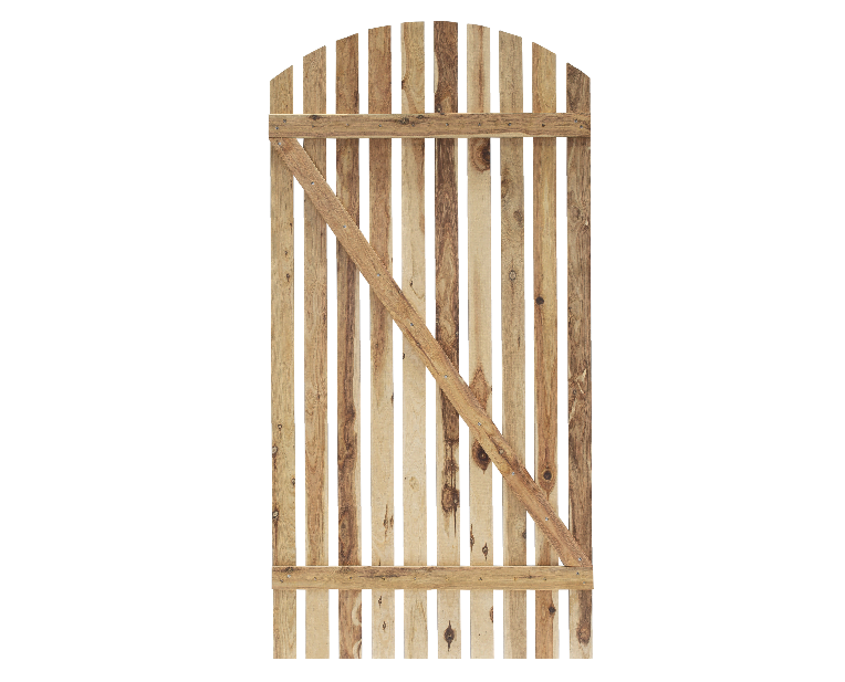 EziTimber Arch Gate Open 900 x 1800mm - Cypress Pine
