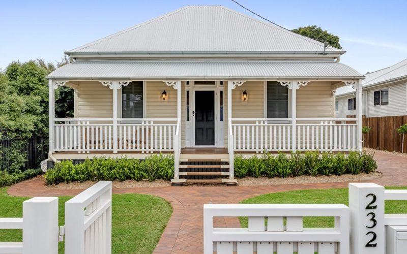 The home's timeless design is enhanced by crafted timber stair treads and stringers.